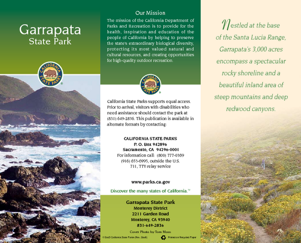 Garrapata State Park Map
