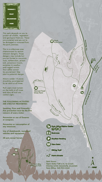 General Thomas F. Riley Wilderness Park Map