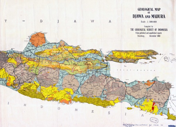 Geological Indonesia Map