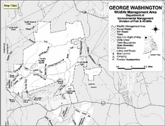 George Washington Wildlife Management Area Map