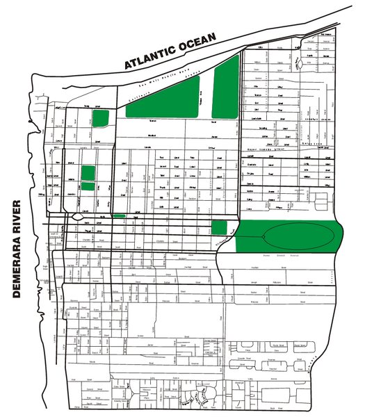 Georgetown Street Map