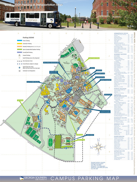 georgia southern university campus map Georgia Southern University Map Georgia Southern University georgia southern university campus map