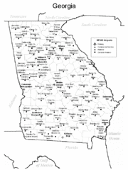 Georgia Tourist Map Georgia Tourist Map