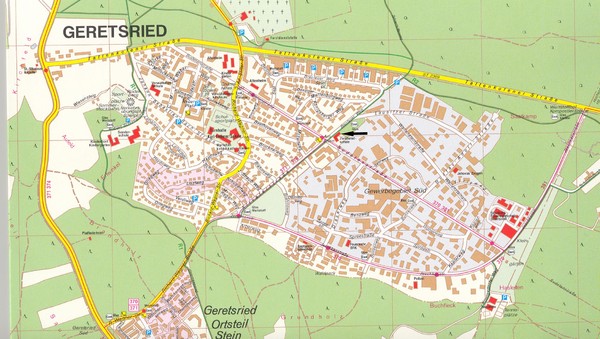 Geretsried Map - Geretsreid Germany • mappery