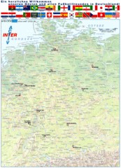 Germany Football World Cup 2006 Map