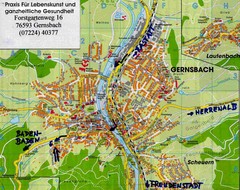 Gernsbach Map