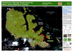 Ghizo Island Damage Map