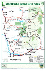 Gifford Pinchot National Forest Vicinity Map