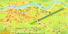 Gilgit City Map Gilgit City Map