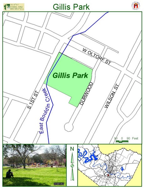 Gillis Park Map