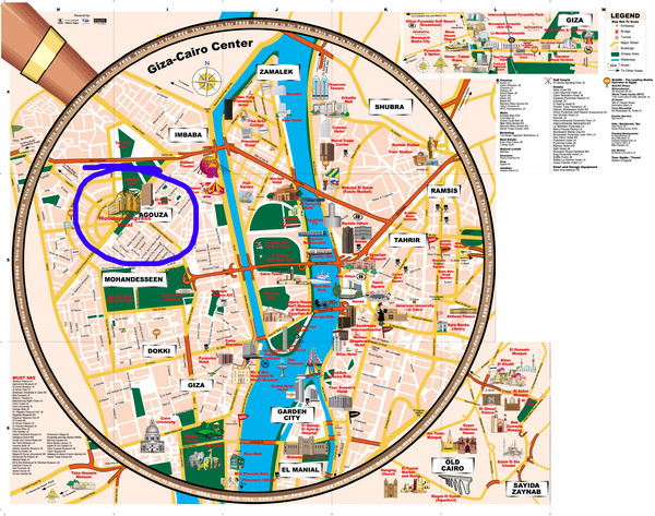 Egypt Tourist Attractions Map Giza And Cairo Tourist Map - Giza • Mappery Egypt Tourist Attractions Map Giza And Cairo Tourist Map - Giza • Mappery
