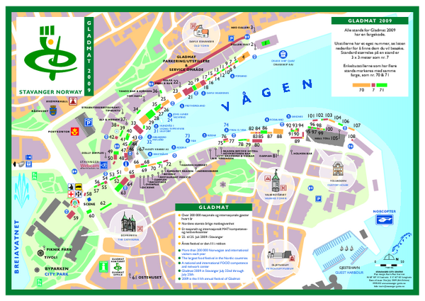 Pdf map Bergen Norway pdf