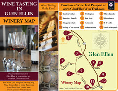 Glen Ellen Wine Tasting Map