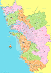 Goa Location Map Goa Location Map