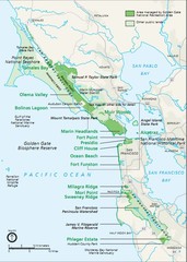 Golden Gate National Recreation Area Area Map