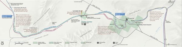 Golden Spike National Monument Map