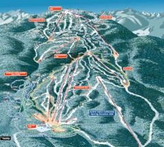Gore Mountain Ski Trail Map