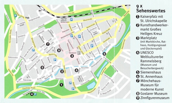Goslar Map
