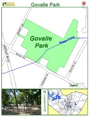 Govalle Park Map