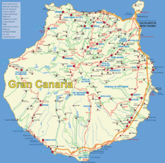 Gran Canaria Map Gran Canaria Map