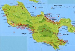 Grand Anse tourist Map