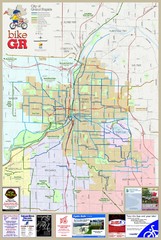 Grand Rapids Bike Map