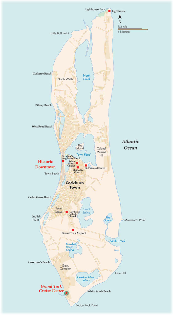 Grand Turk Island Map Grand Turk • mappery