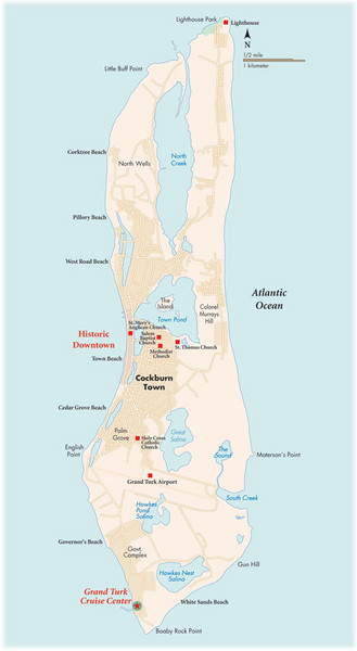 Grand Turk Island Map