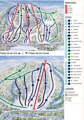 Gray Rocks Ski Trail Map