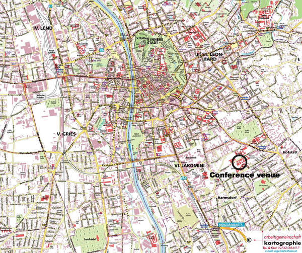 Street map Graz Austria