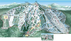 Great Divide Ski Area Ski Trail Map