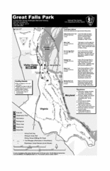 Great Falls Park Map Great Falls Park Map