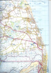 Great Yarmouth District England Map