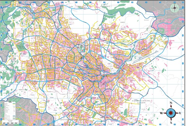 amman tourist map