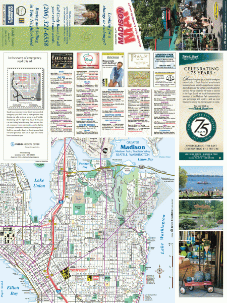 Greater Madison tourist map
