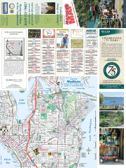Greater Madison tourist map Greater Madison tourist map