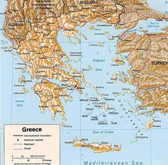 pilion mapa Pelion Tourist Map   Agriaacute Greece • mappery pilion mapa