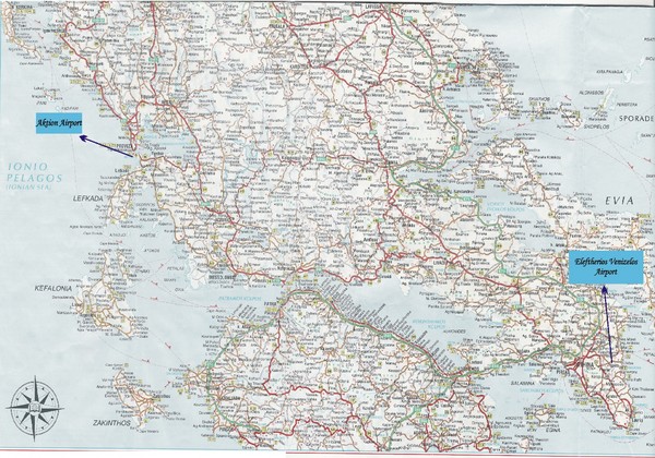 Greece Road Map