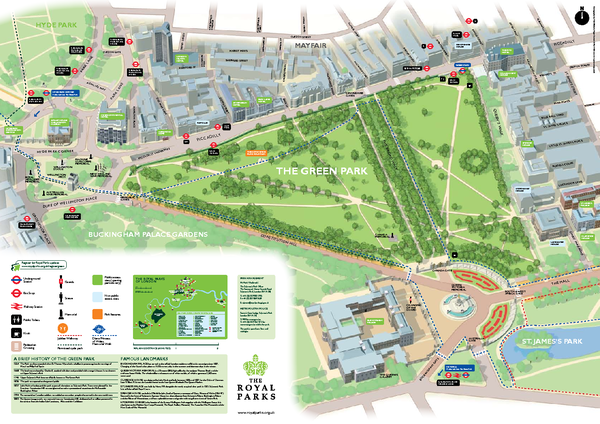 Green Park Map