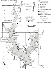 Green Valley State Park Map