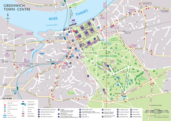 Greenwich Map