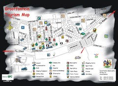 Grootfontein Tourist Map