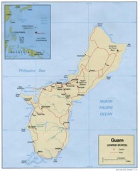 Guam Tourist Map