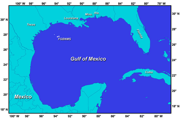 Gulf of Mexico Map