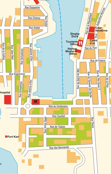 Gustavia Map