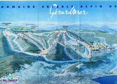 Gérardmer Ski Trail Map