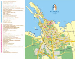 Haapsalu Tourist Map Haapsalu Tourist Map