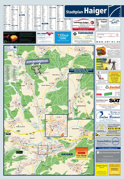 Haiger Tourist Map