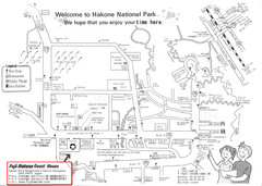 Hakone National Park Map