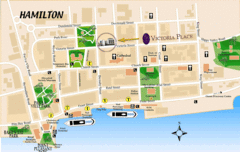 Hamilton City Map